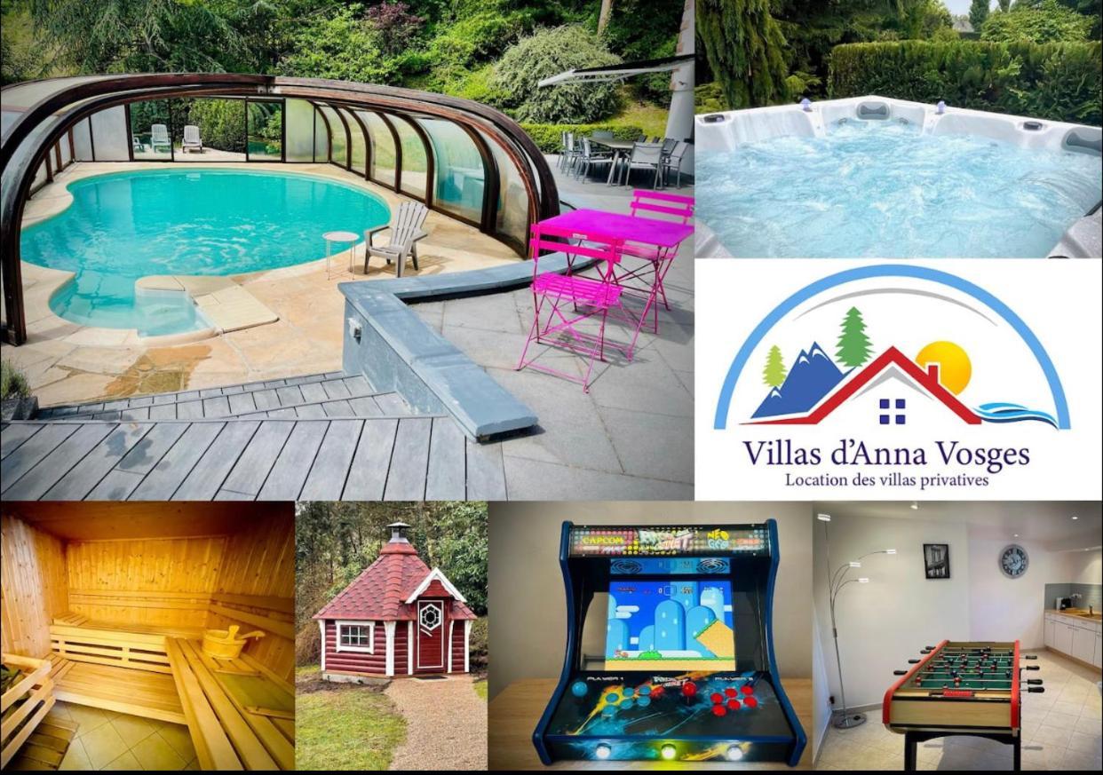 Villa 250M2 Avec Piscine Chauffee & Spa & Kota-Grill & Sauna Saint-Die-des-Vosges Exterior photo